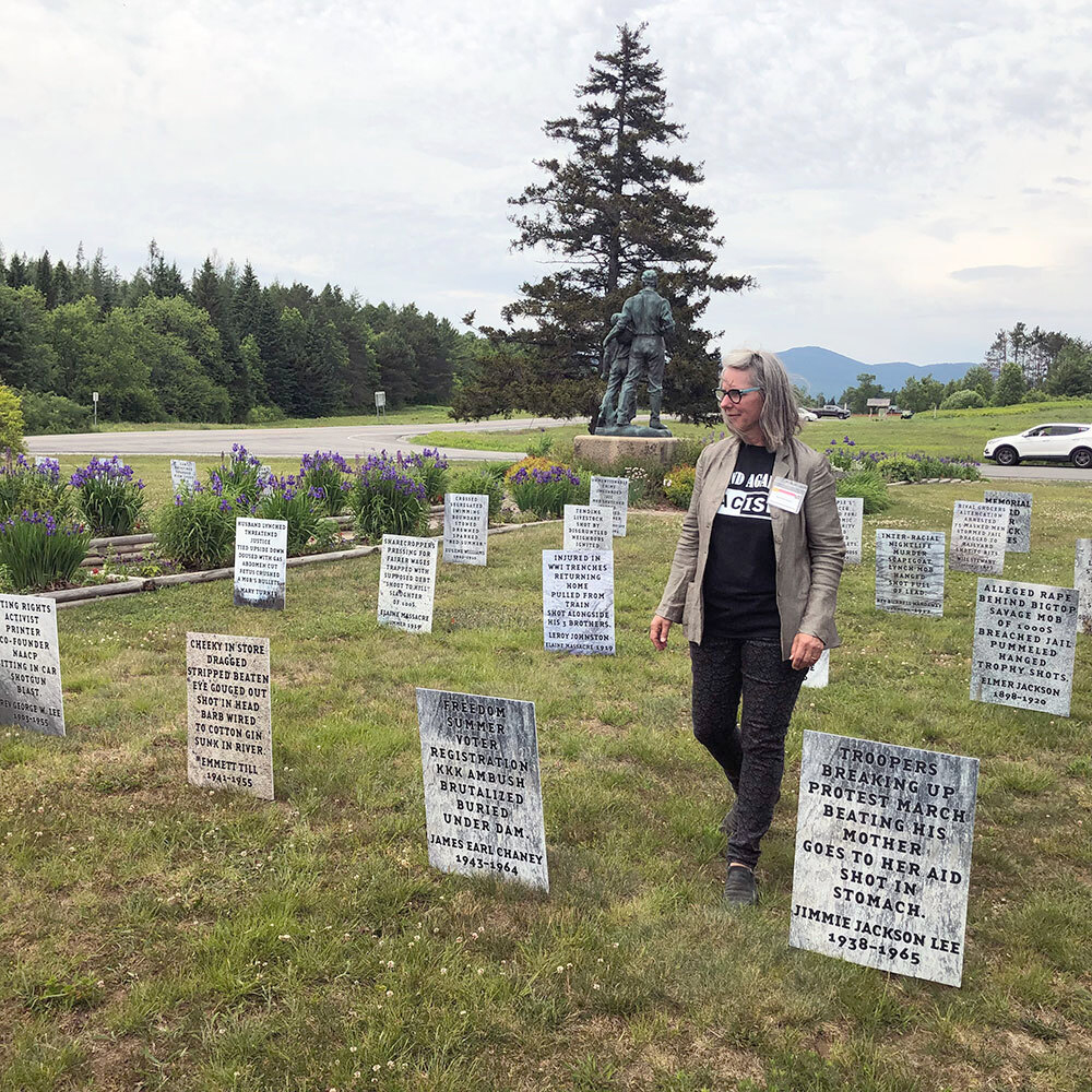An Adirondack artist’s response to BLM art as a memorial News